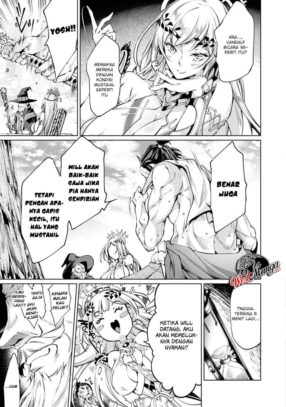 Kamigami ni Sodaterare Shimo no, Saikyou to Naru chapter 4